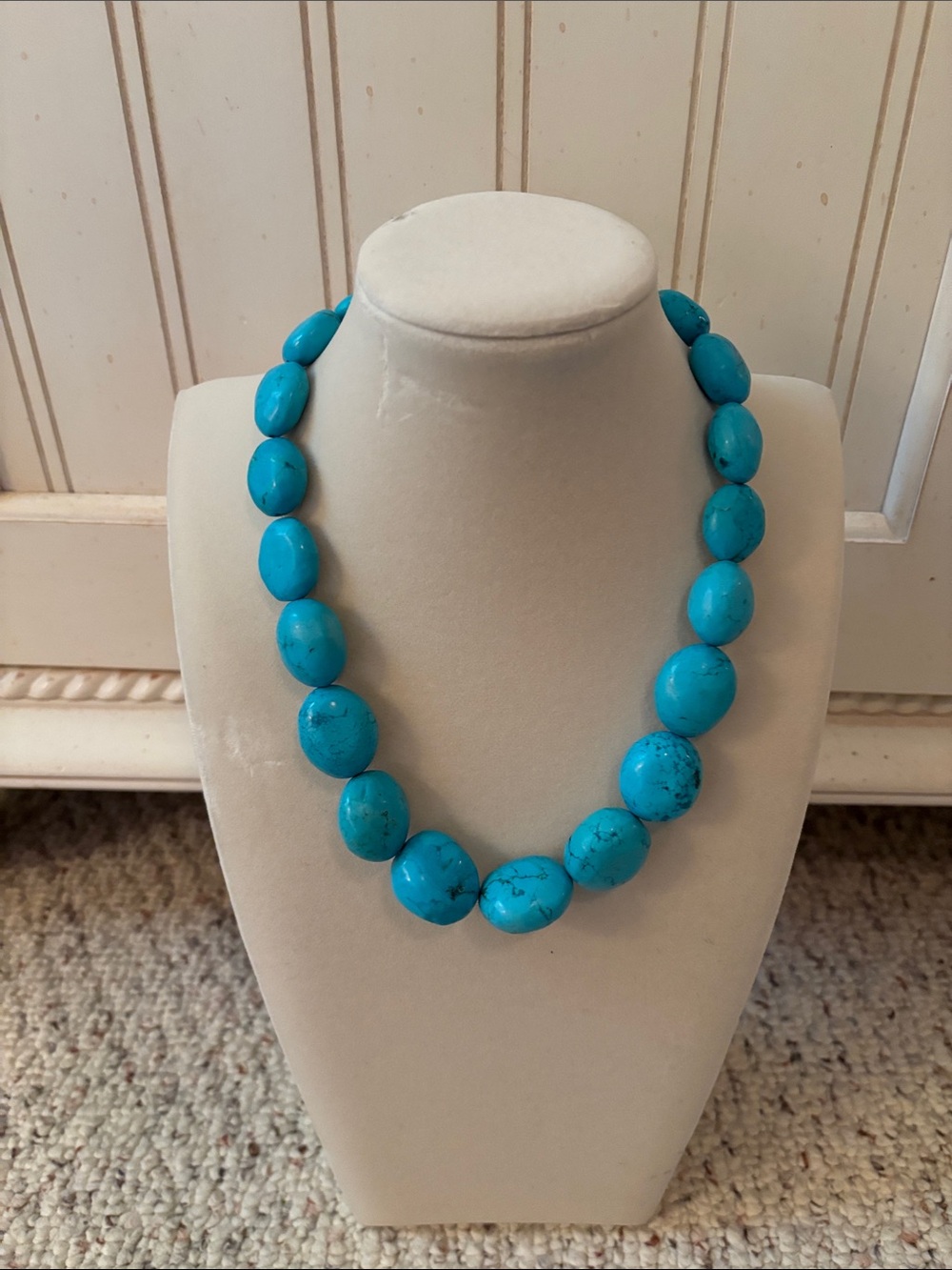 Turquoise Beaded Necklace